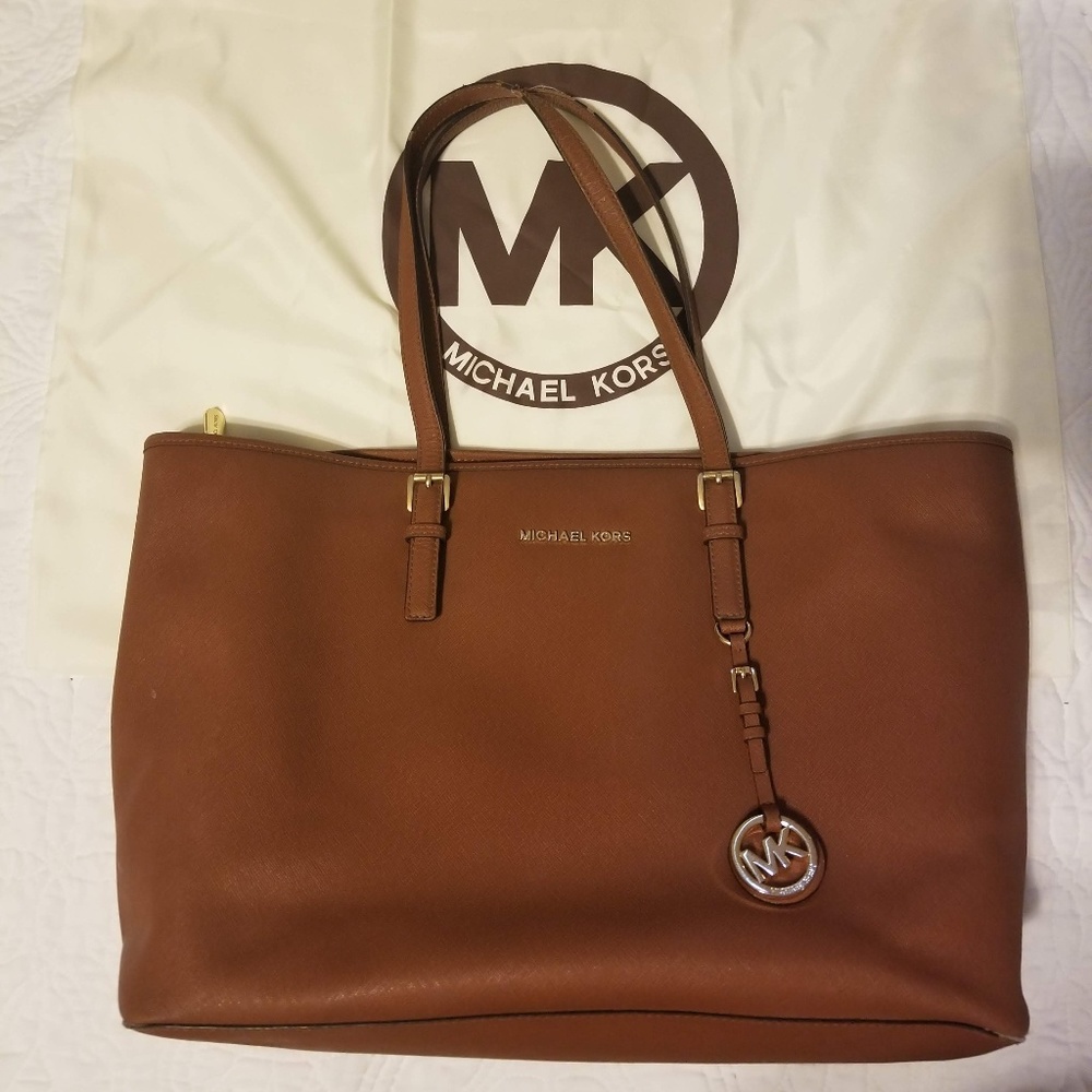 Large Michael Kors Saffiano Leather Tote